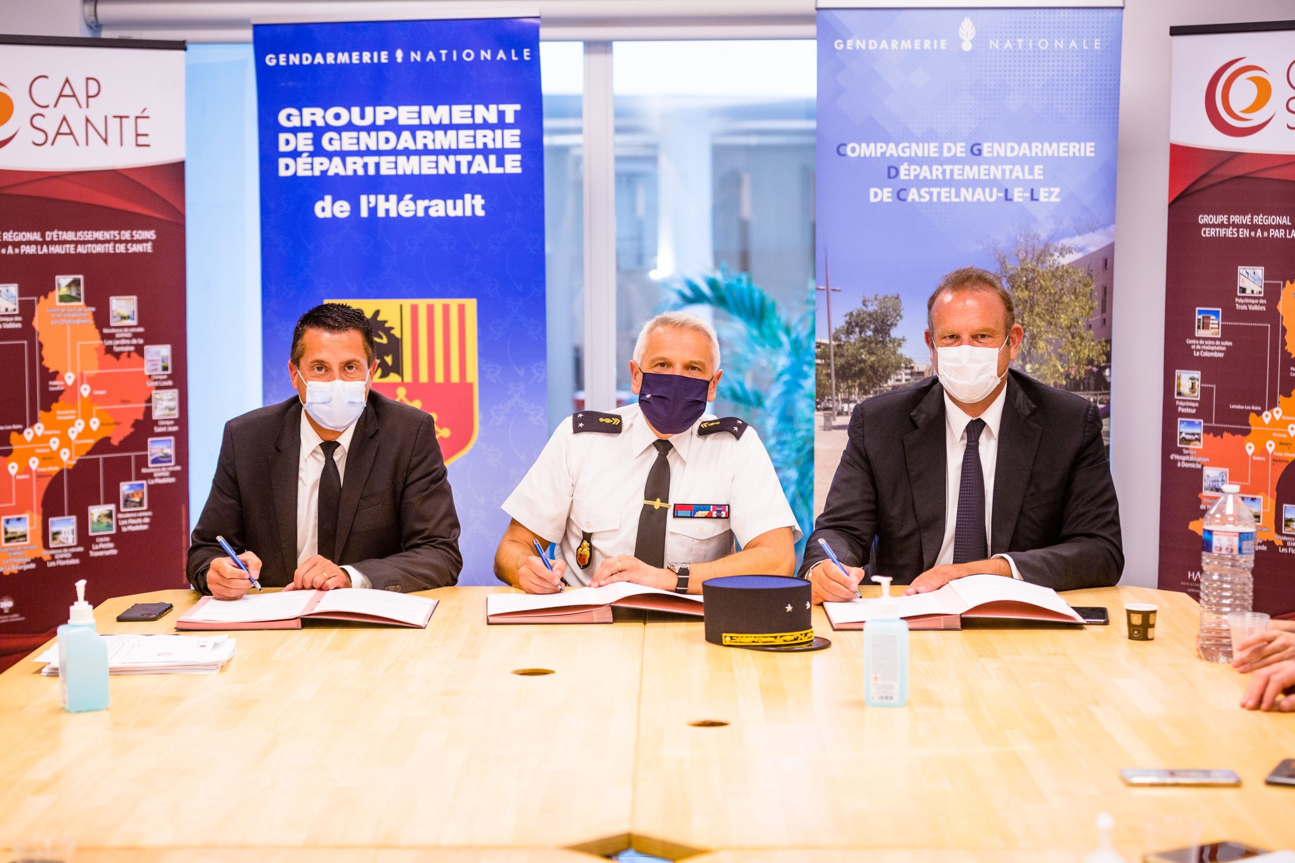 Convention gendarmerie clinique Saint Jean - Sud de France