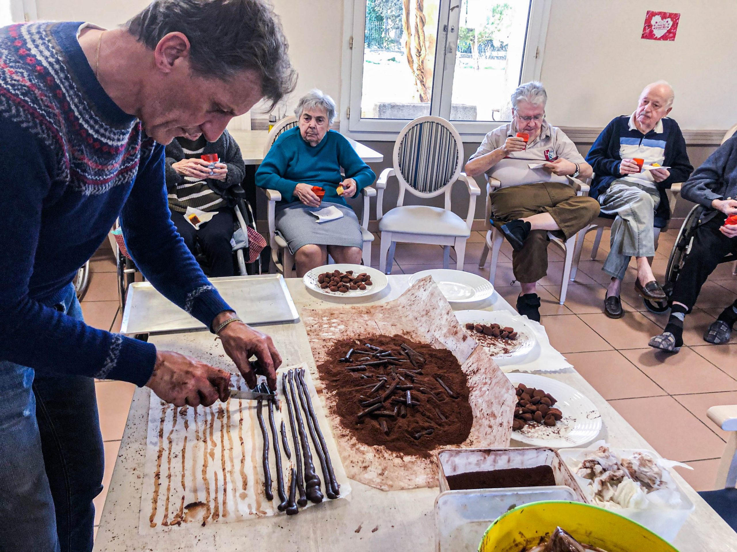 Moment chocolaté au Château de la Bourgade