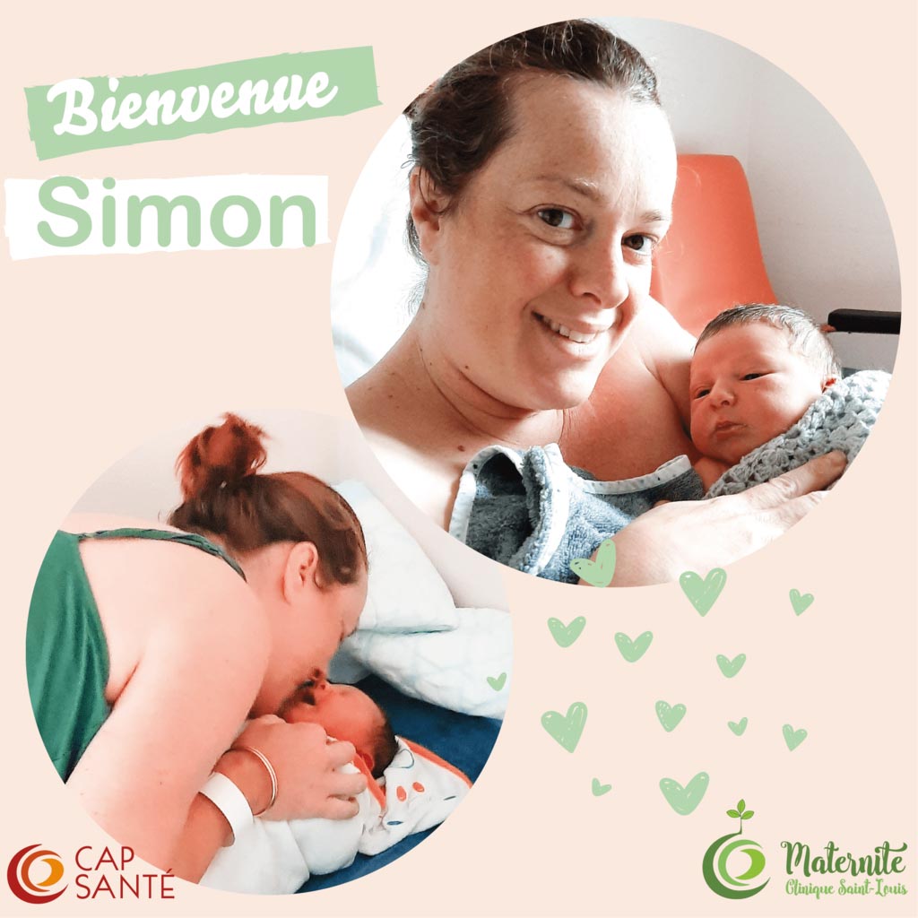 Naissance de Simon à Saint Louis